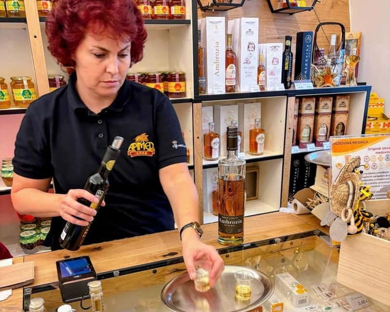 Bratislava: 30 Minute Mead and Honey Tasting Experience - Step into APIMED, steps from the Opera House
