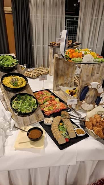 Bratislava: Brunch & Cruise on Danube - What You Eat: Buffet à la Chef, Desserts Included