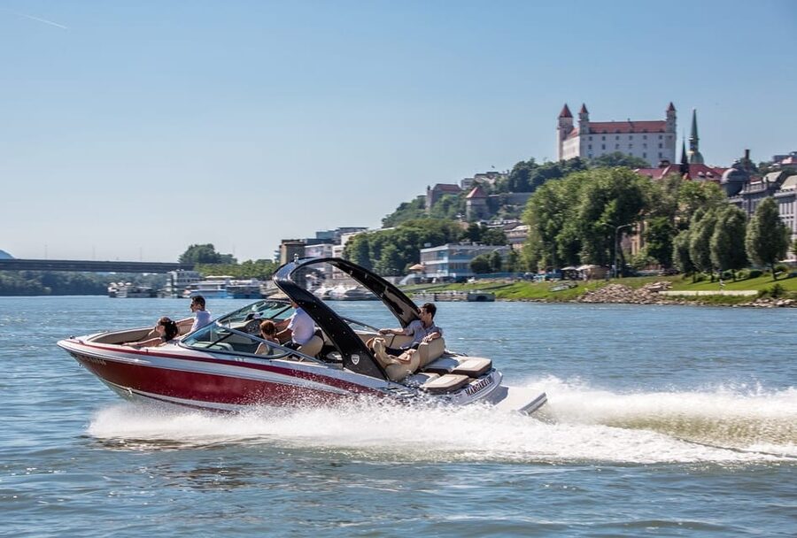 Bratislava by a Private Speedboat - Making it work with Devin Castle or Danubiana