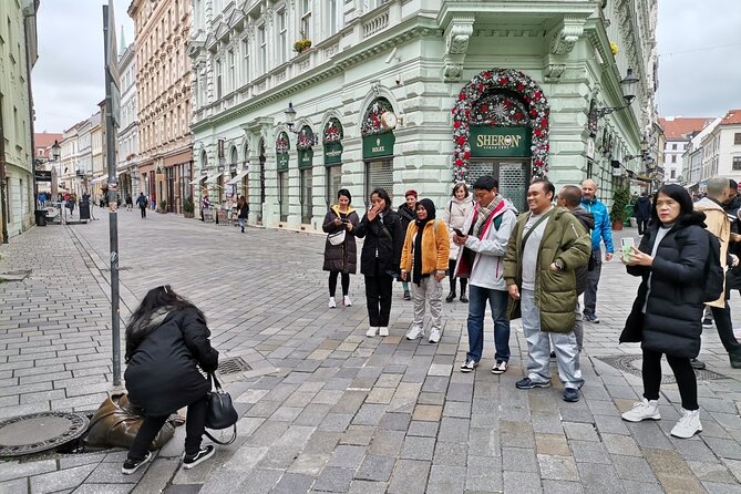 Bratislava City & Castle Walking Tour with Sebastian in English - Hlavné námestie (Main Square): Your “Center of Gravity” Point