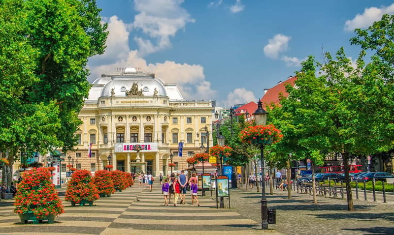 Bratislava: Grand City Guided Tour - Primate’s Palace, Michael’s Gate, and the Hungarian Parliament meeting site