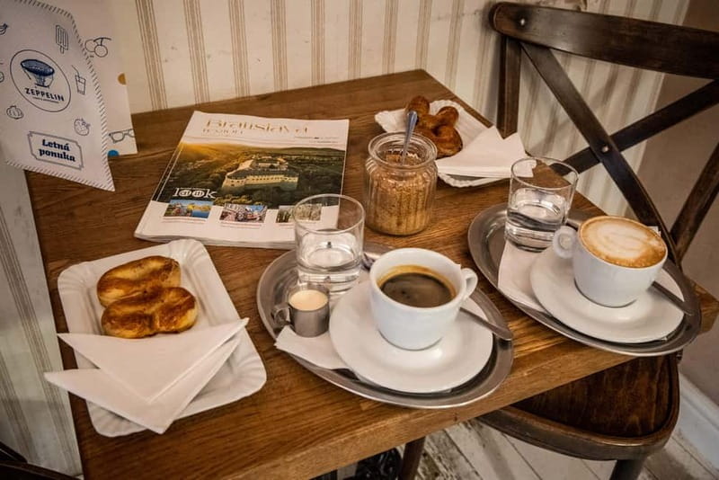 Bratislava: Guided Culinary Tour - Microbrewery tasting: three specialty beers and a pretzel