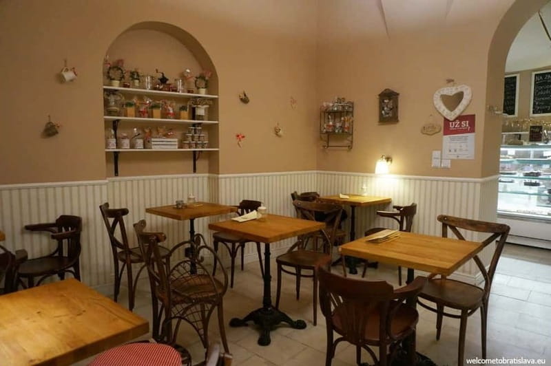 Bratislava: Old Town Cake Tasting Experience - Stepping Into Spusta Cafe Sedlarska, the Real Heart of This Tasting