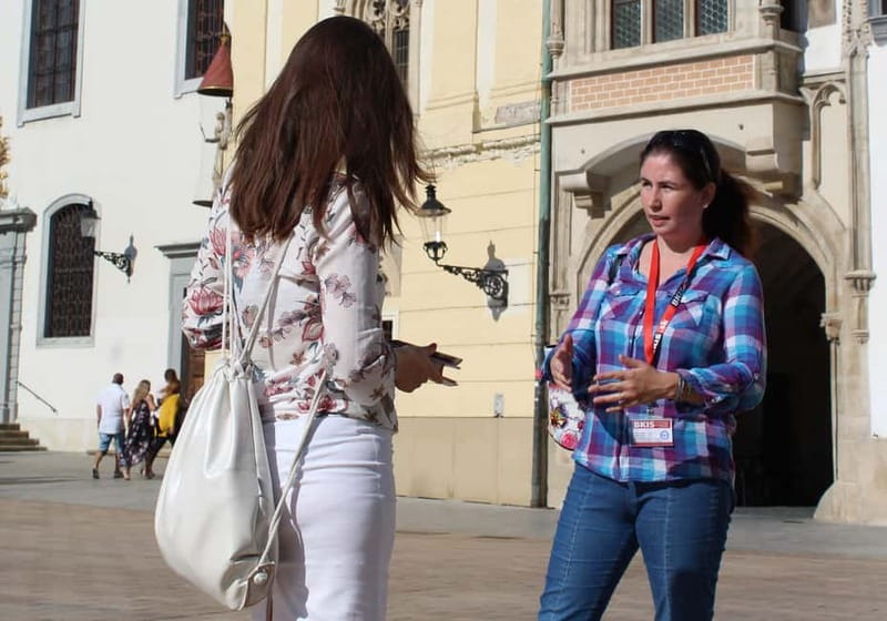 Bratislava: Old Town Walking Discovery Private Tour - Old Opera House stop: seeing style changes without a museum ticket