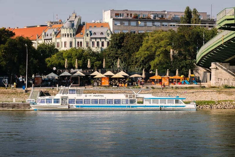 Bratislava: Panorama Cruise with Unlimited Prosecco - Where you meet: Passenger Port, P-40, platform 8 (no guide waiting)