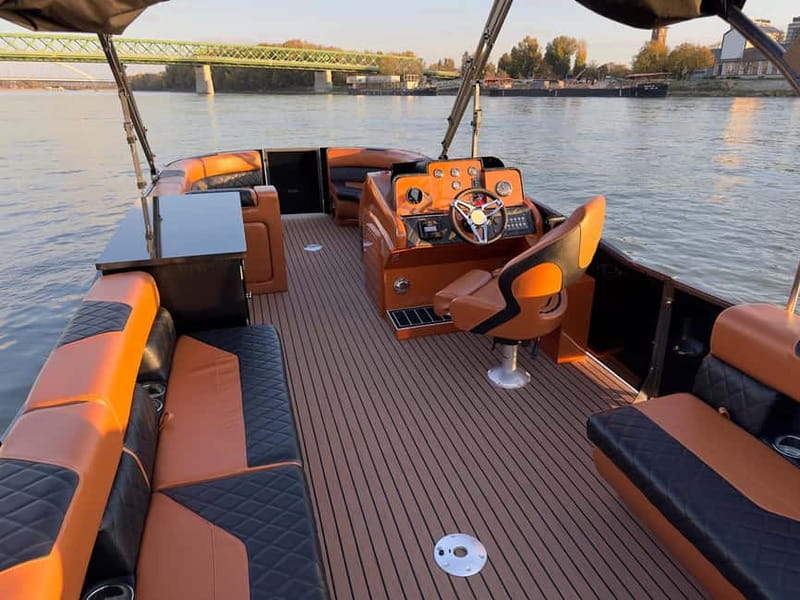Bratislava: Private Danube River Cruise with Drinks - Getting on board at HUMA-2: the vibe and the setup