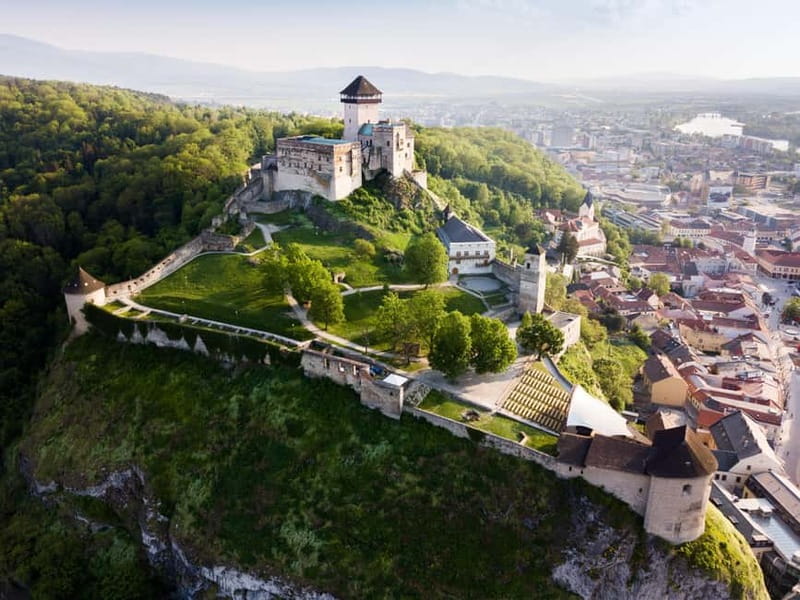 Bratislava/Slovakia: Trencin Castle, Piestany Spa, Monastery - Skalka Monastery: caves, St. Benedict, and pilgrimage without the crowds