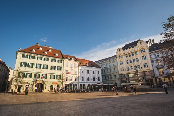 Bratislava-Top Sights Guided Tour - Palisady District by vehicle: Presidential Palace and functionalist architecture