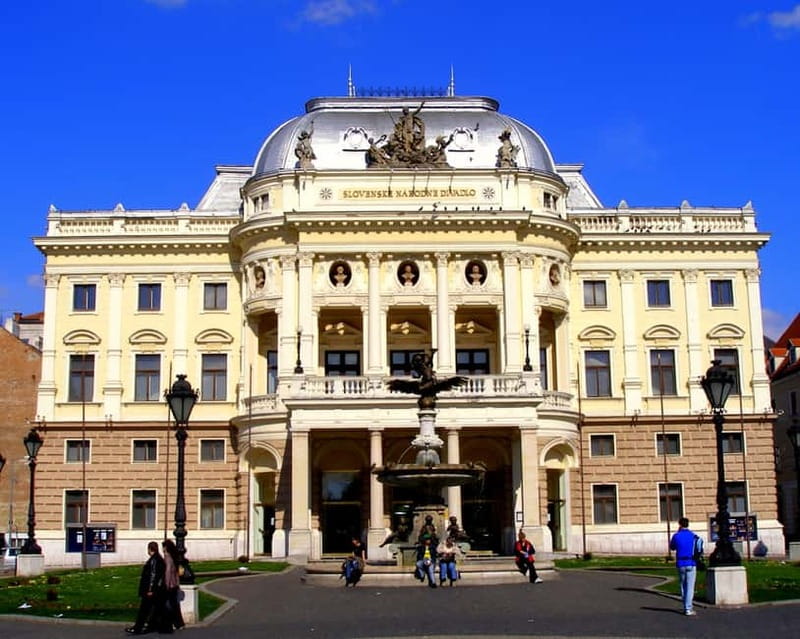 Bratislava Walking Tours with Licensed Guides - Old Town Hall square, the oldest Maximilian Fountain, and why squares matter