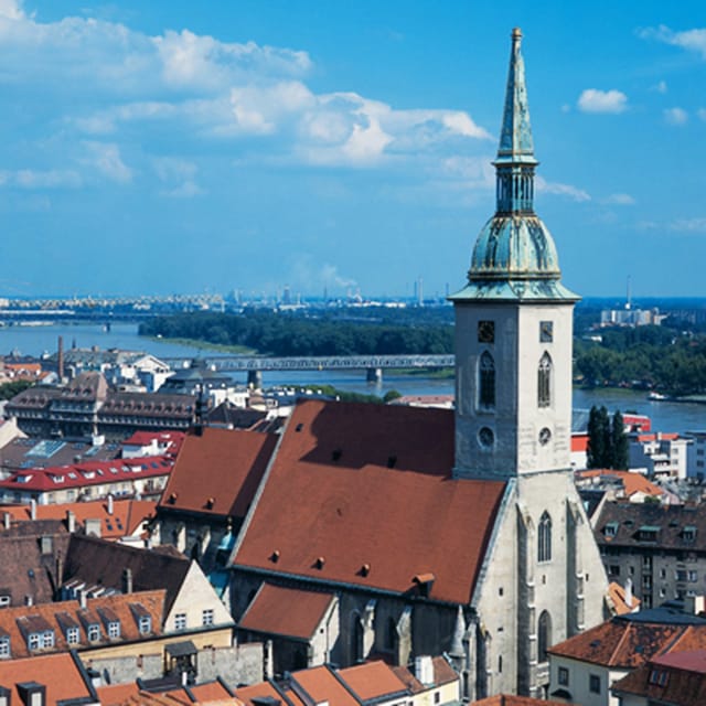 From Budapest: Bratislava Day Trip - Bishop’s Palace and the Theater area: where the city’s layers show up