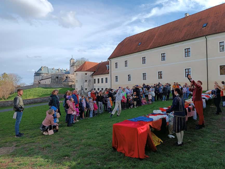 From Vienna: Bratislava & Countryside Guided Half Day Tour - Červený Kameň Castle: Courtyards, Legends, and the Big Noble Estate Feel