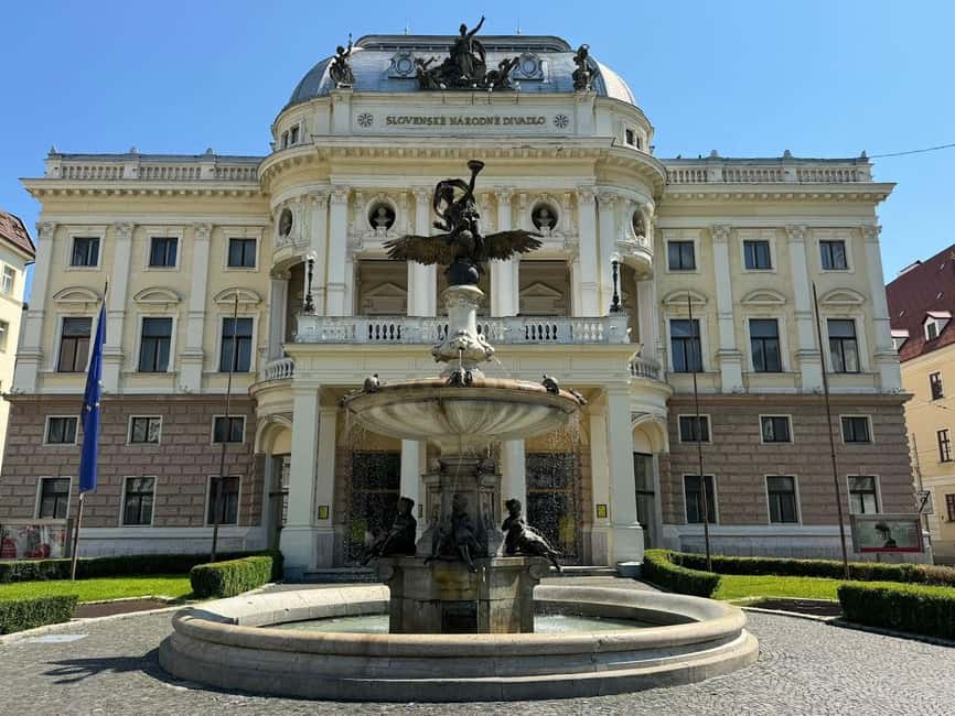 From Vienna: Bratislava Day Trip Like a Local - The afternoon on your own: shops, side streets, and castle views