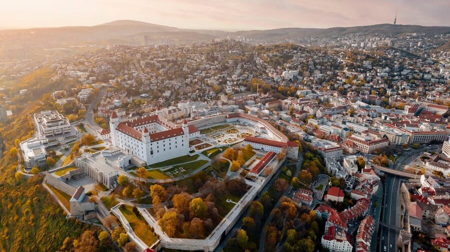 From Vienna: Bratislava with Local Guide, Castle & UFO Views - Blue Church: The Photo Stop You Will Actually Remember