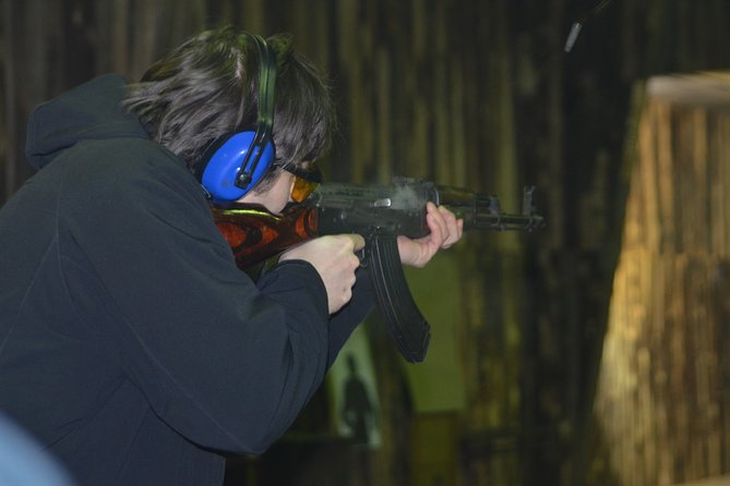 Kalashnikov, Pistol & Sniper Rifle Shooting in BratislavaShootingClub PLUS - The range routine: gear, briefing, then controlled shooting