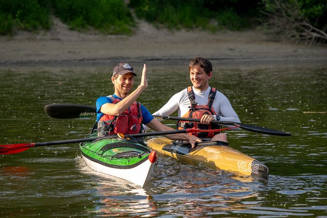 Paddling on the Danube river branch in Bratislava - Why kayaking the Karloveské branch makes sense