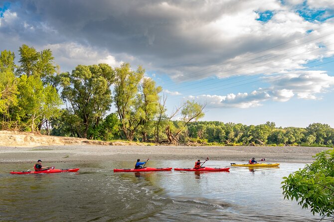 Paddling on the Danube river branch in Bratislava - The 3-hour flow: from kayak basics to river time