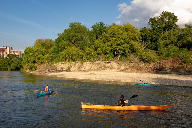 Paddling on the Danube river branch in Bratislava - Logistics reality check: why you should watch your arrival time