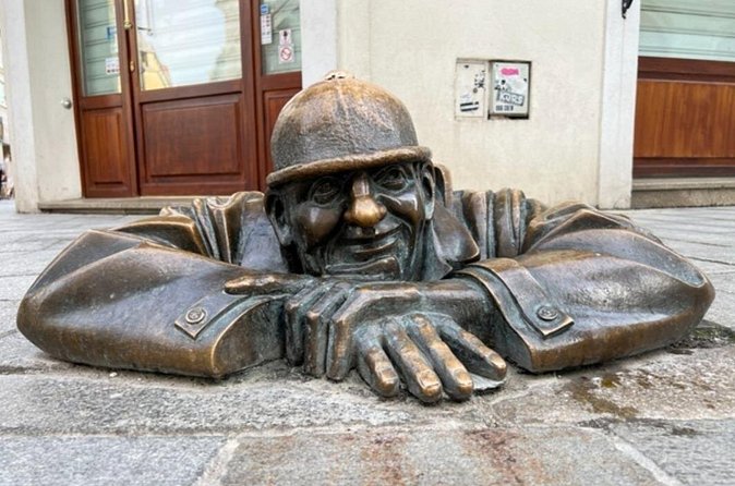 The Story of Bratislava: City and Castle Walking Tour with Locals - SNP Square: modern Slovak history in the open air